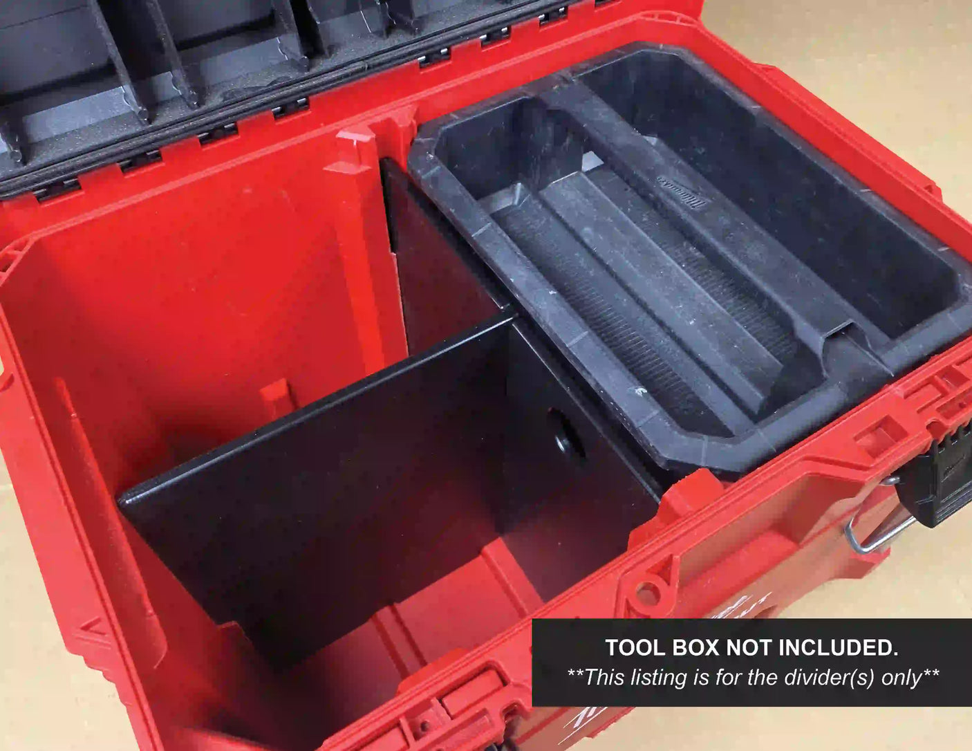 Divider for Packout XL 22in Tool Box 48-22-8429 - Tools/Case NOT Included