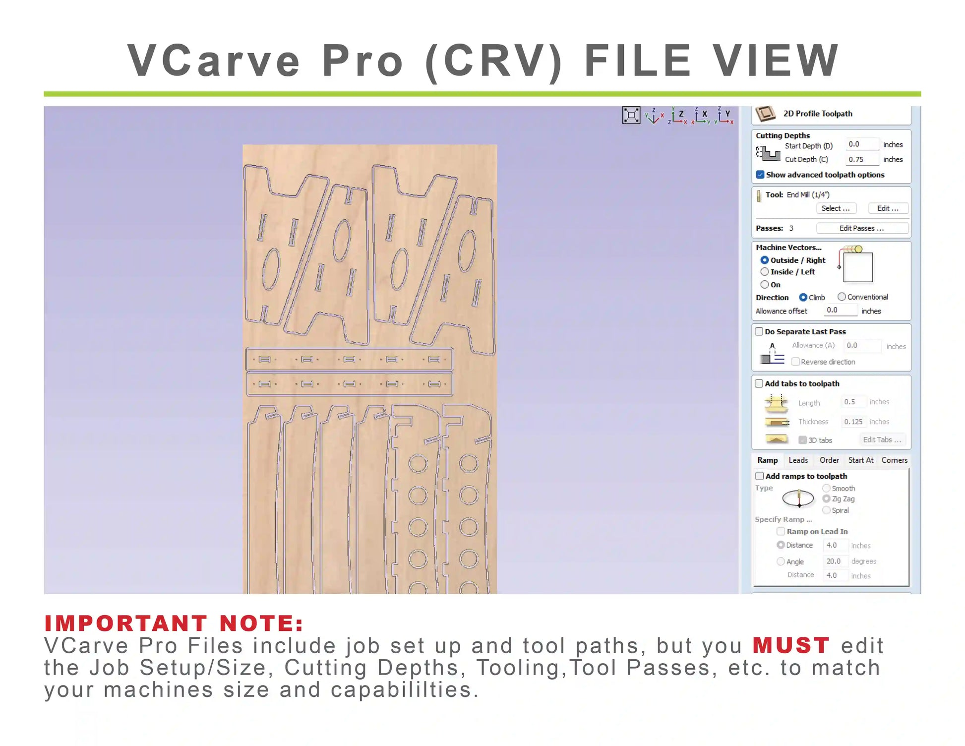 vectric vcarve pro files for sale cnc wood sawhorses project