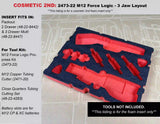 Cosmetic 2nds Foam Inserts for Packout 2 Drawer - 48-22-8442 - Tools/Case NOT Included