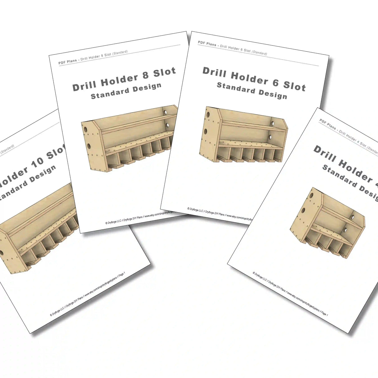 bundle of drill holder power tool storage cabinet woodworking plans for beginners