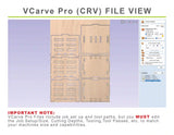 CNC Router Files Freestanding Garage Stack Rack for Packout Tool Boxes