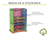 CNC Router Files Rolling Base Garage Stack Rack for Packout Tool Boxes