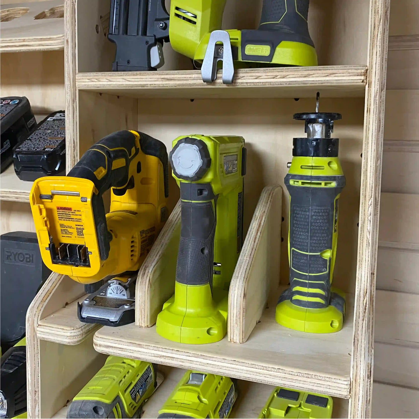 Ryobi Power Tool & Battery Charging Station CNC Router Files