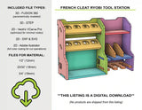 Ryobi Power Tool & Battery Charging Station CNC Router Files