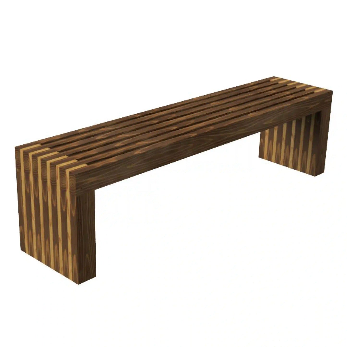 2x4 best sale garden bench