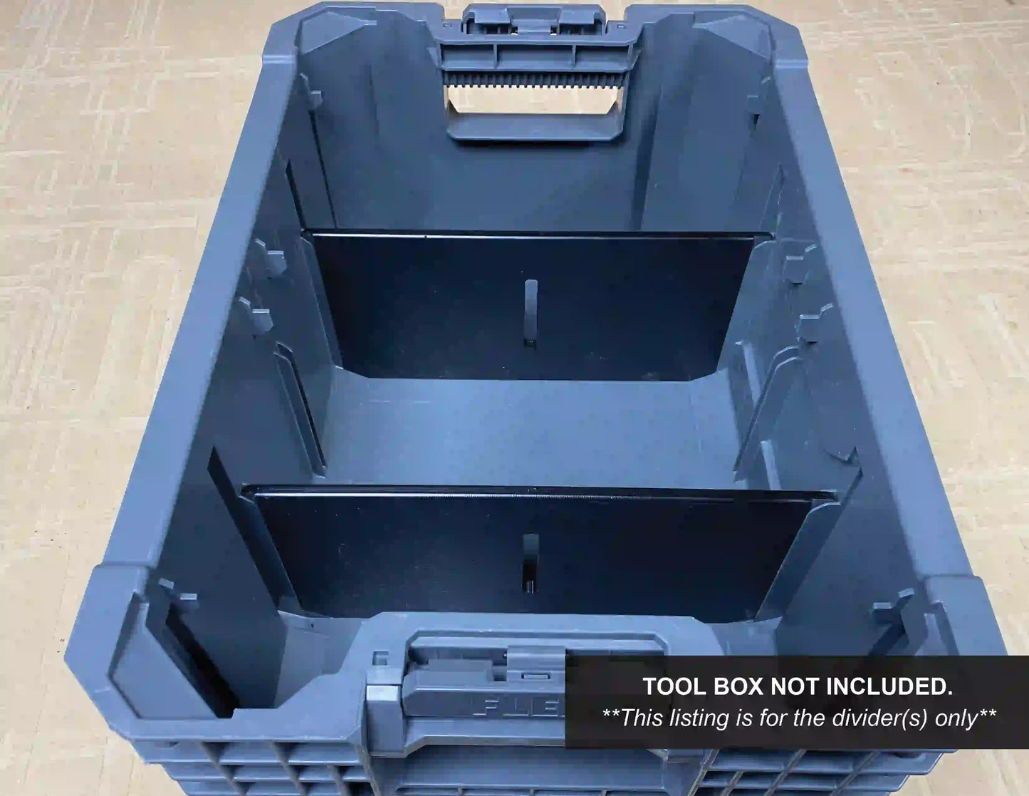 Divider for FLEX Stack Pack CRATE Tool Box - Tool Box NOT Included ...