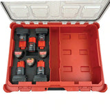 FOAM INSERT to store M12 XC Batteries in a Milwaukee Packout 11 Compartment Tool Box - Tools/Case NOT Included