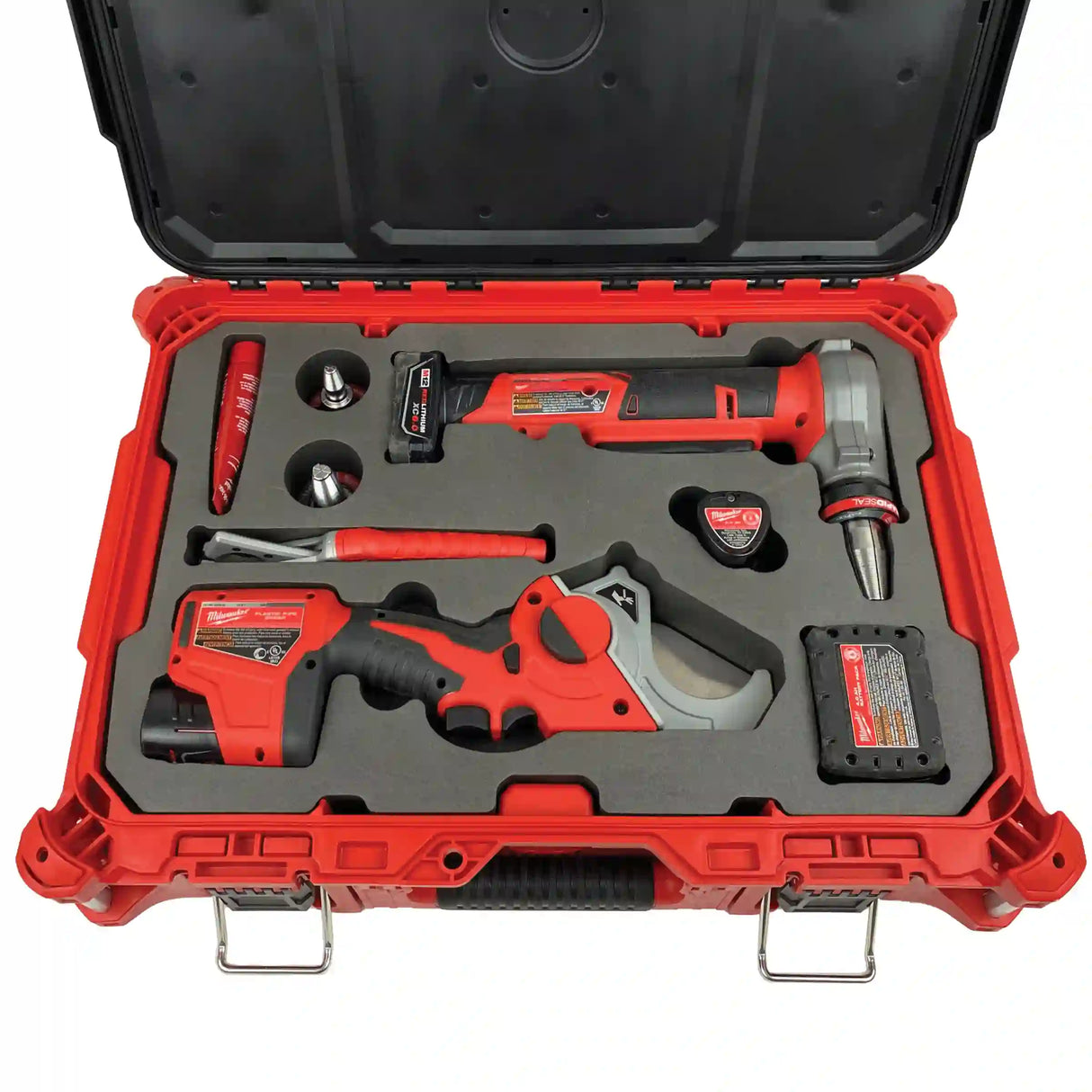 FOAM INSERT to store M12 ProPex Tool and M12 PVC Shear 2470-20 in a Packout Medium Tool Box - Tools/Case NOT Included