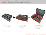 FOAM INSERT to store M12 Force Logic Press Kit 2473-22 and M12 Fuel ProPex 2532-20 in a Packout Medium Tool Box- Tools NOT Included