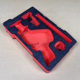 FOAM INSERT to store M12 Fuel Hackzall 2520-20 in a Milwaukee Packout 11 Compartment Tool Box- Tools/Case NOT Included