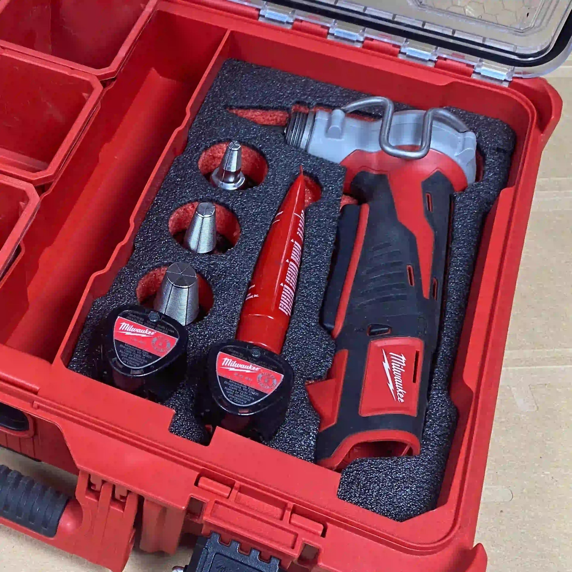 FOAM INSERT to store M12 ProPex Expansion Tool Kit in a Milwaukee
