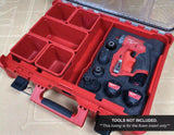 FOAM INSERT to store M12 Installation Drill Driver 4-1 Tool Kit 2505-20 in a Milwaukee Packout 11 Compartment Tool Box - Tools/Case NOT Included