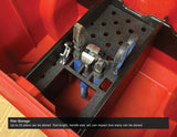 Tri Compartment Insert Organizer for Packout 22in Rolling Tool Box - Tools/Case NOT Included