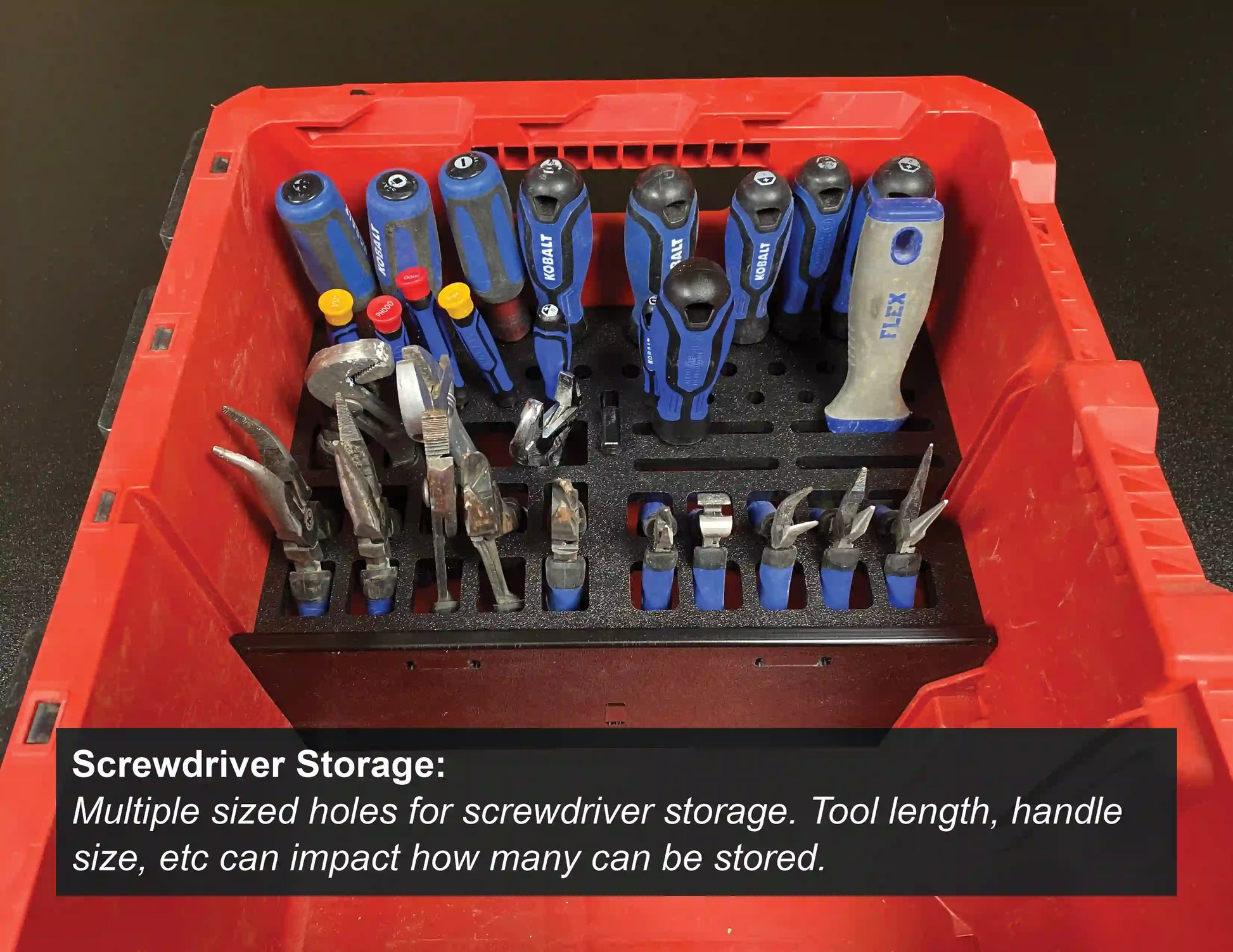 Hand Tool Organizer Insert for Milwaukee Packout 10in Compact Tool Box –  dryforge