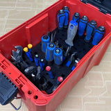 Hand Tool Organizer Insert for Milwaukee Packout 10in Compact Tool Box - Tools/Case NOT Included