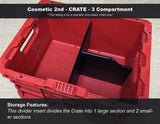 Cosmetic 2nds Plastic Divider Inserts for Milwaukee Packout Tool Boxes - Tools/Case NOT Included