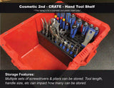 Cosmetic 2nds Plastic Divider Inserts for Milwaukee Packout Tool Boxes - Tools/Case NOT Included