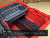 Hand Tool Organizer for Milwaukee Packout XL Tool Box 48-22-8429 - Tools/Case NOT Included