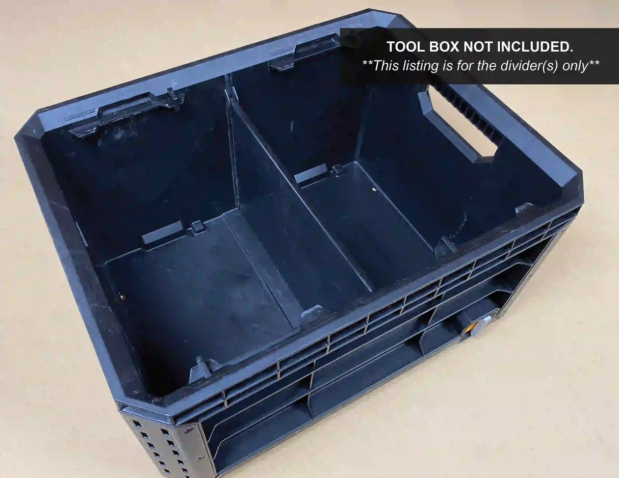 Divider for ToughBuilt StackTech CRATE Tool Box - Tools/Case NOT Included