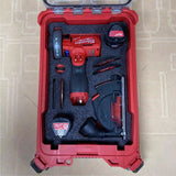 FOAM INSERT to store M12 Fuel 3" Cut Off Tool in a Milwaukee Packout 5 Compartment Small Parts Organizer - Tools/Case NOT Included