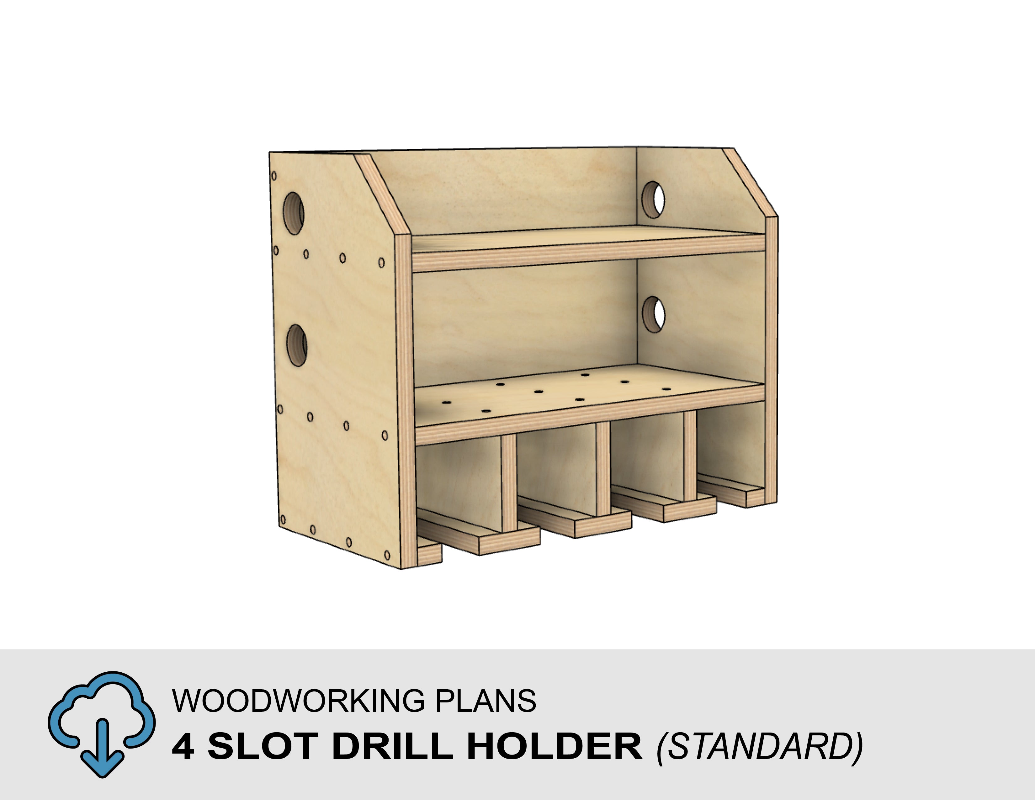 Drill holder plans sale