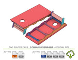 CNC Router Files Cornhole Boards - Official Size Cornhole Boards