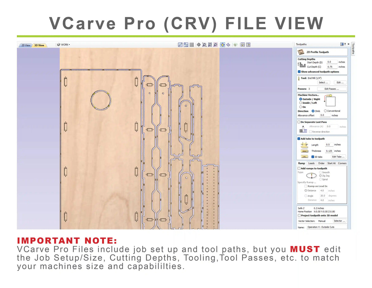 CNC Router Files Cornhole Boards - Official Size Cornhole Boards