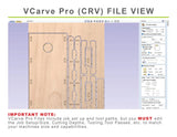 CNC Router Files Cornhole Boards - Official Size Cornhole Boards