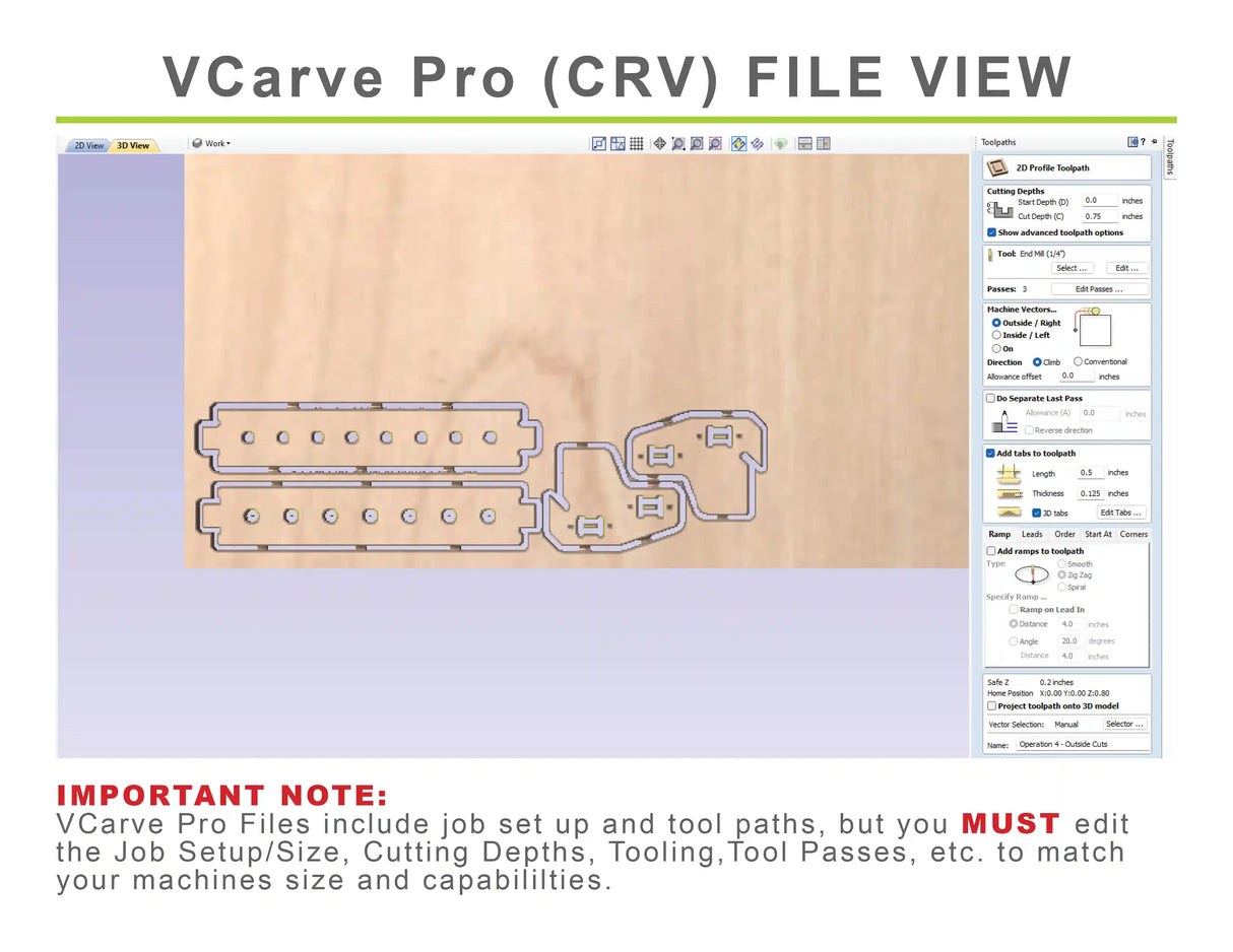 CNC Router Files French Cleat Screwdriver Holder Rack