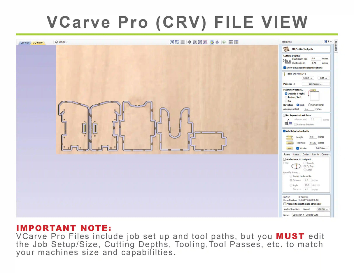 CNC Router Files French Cleat Rubber Glove Dispenser