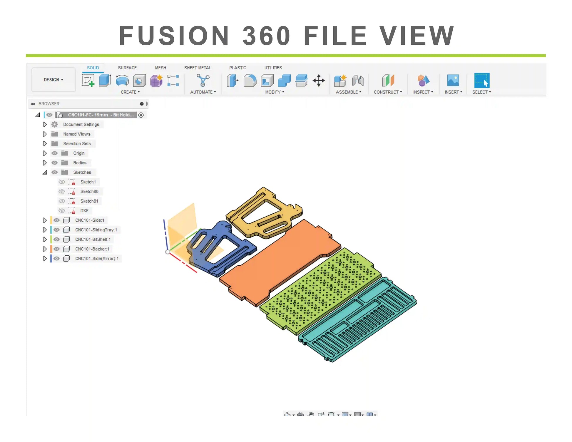 fusion 360 cnc files for sale french cleat router bit storage rack organizer made from plywood with toolpaths for cnc wood cutting